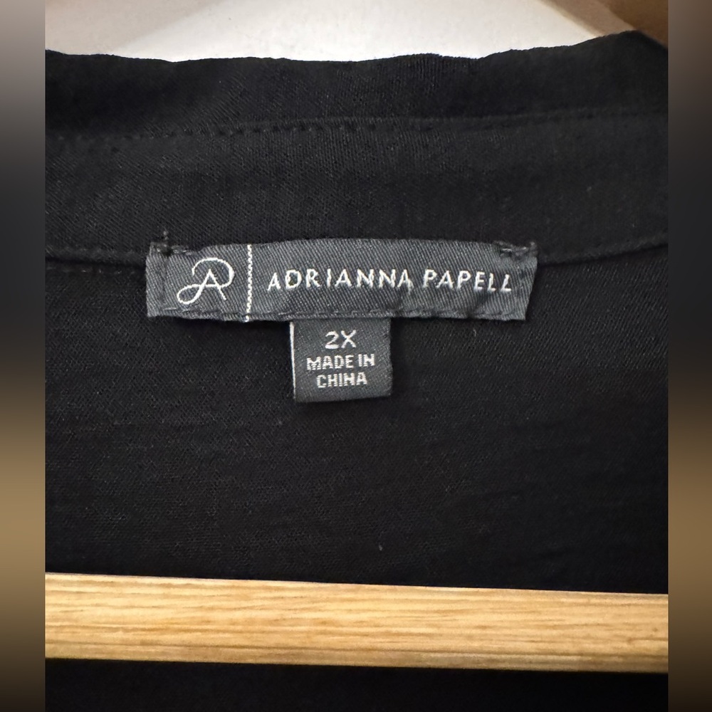 Adrianna Papell long sleeve button up shirt. - Picture 4 of 8